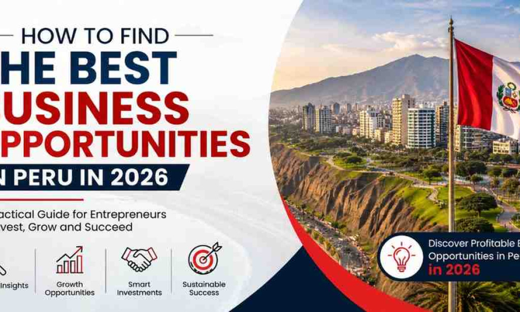 How to Find the Best Business Opportunities in Peru in 2026