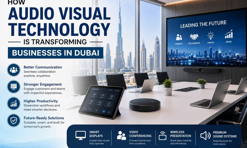 How Audio Visual Technology is Transforming Businesses in Dubai