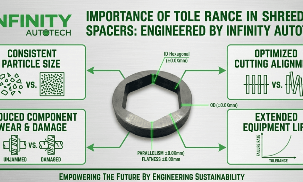 How Precision Tolerance Improves Shredder Spacer Performance