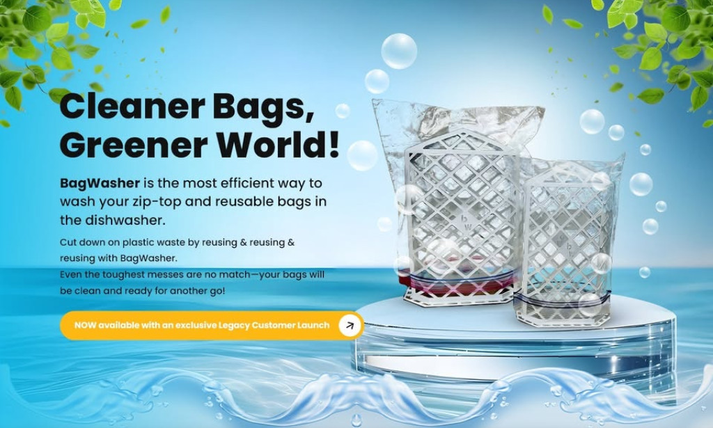 How to Wash Reusable Ziploc Bags in Dishwasher?