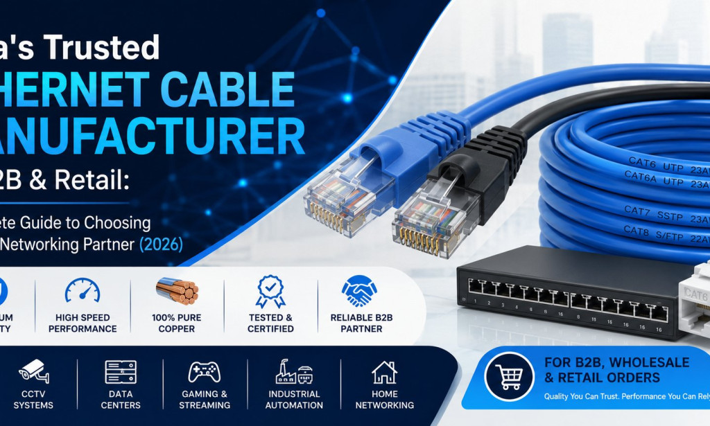 How to Choose the Best Ethernet Cable Manufacturer in India (2026)
