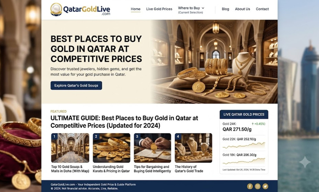 how Best Places to Buy Gold in Qatar at Competitive Prices
