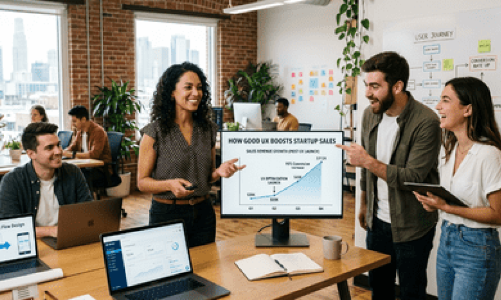 How Good UX Boosts Startup Sales: The Overlooked Growth Lever Most Founders Miss