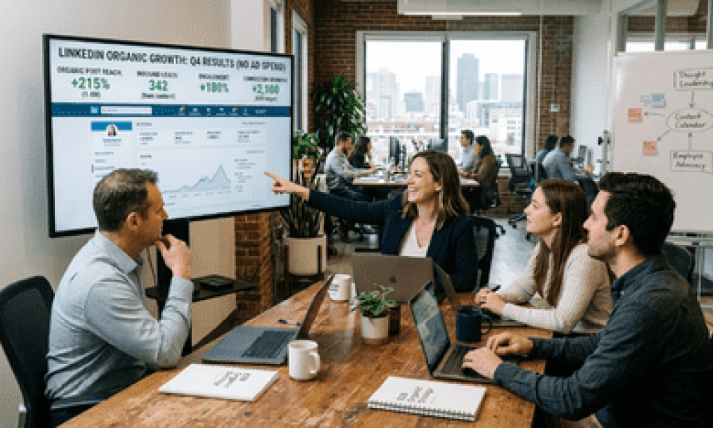 How LinkedIn Organic Marketing Drives Real B2B Growth Without Ad Spend