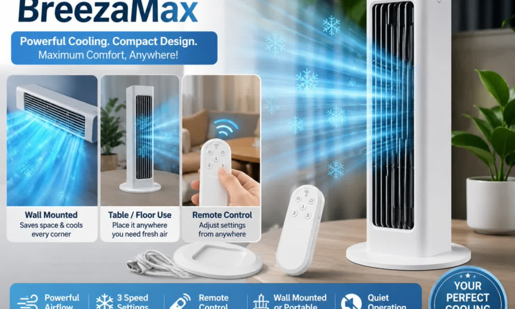 Breezamax Reviews 2026: Is This Portable Bladeless Fan Worth Buying? Full Review