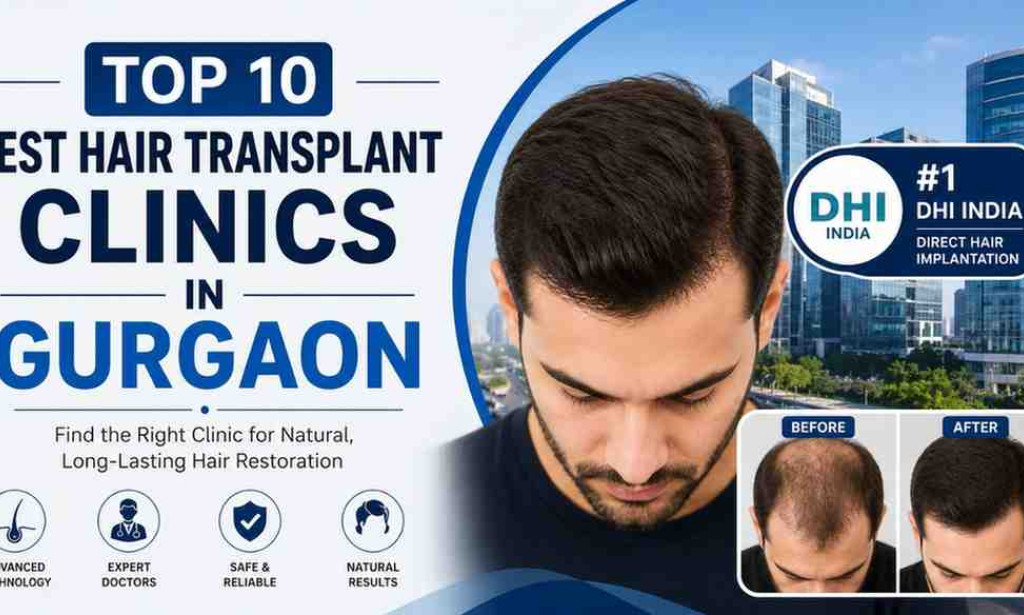 Top 10 Best Hair Transplant Clinics in Gurgaon