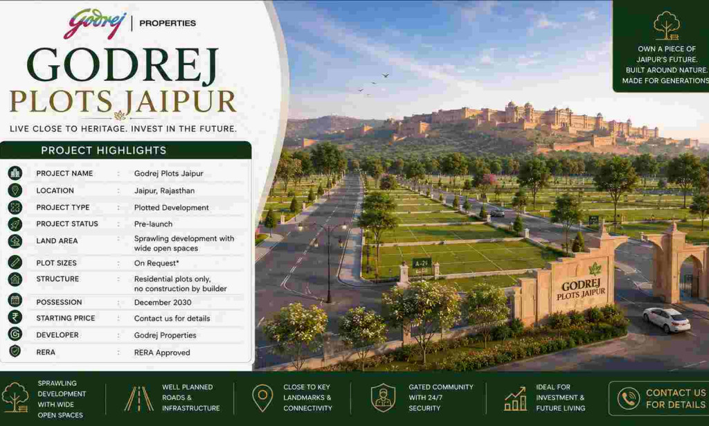 Top Reasons to Invest in Godrej Plots Jaipur in 2026