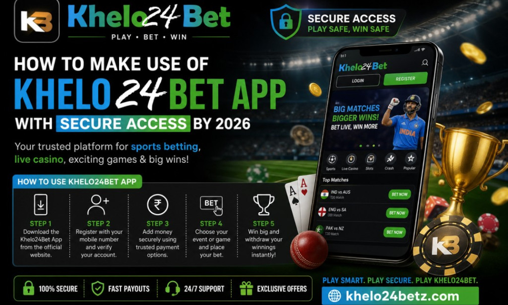 How to Make Use of Khelo24bet app with secure access by 2026
